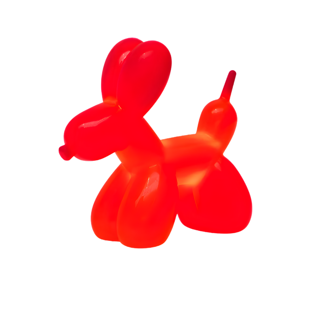 Corp de Iluminat Decorativ ''Red Balloon Dog''