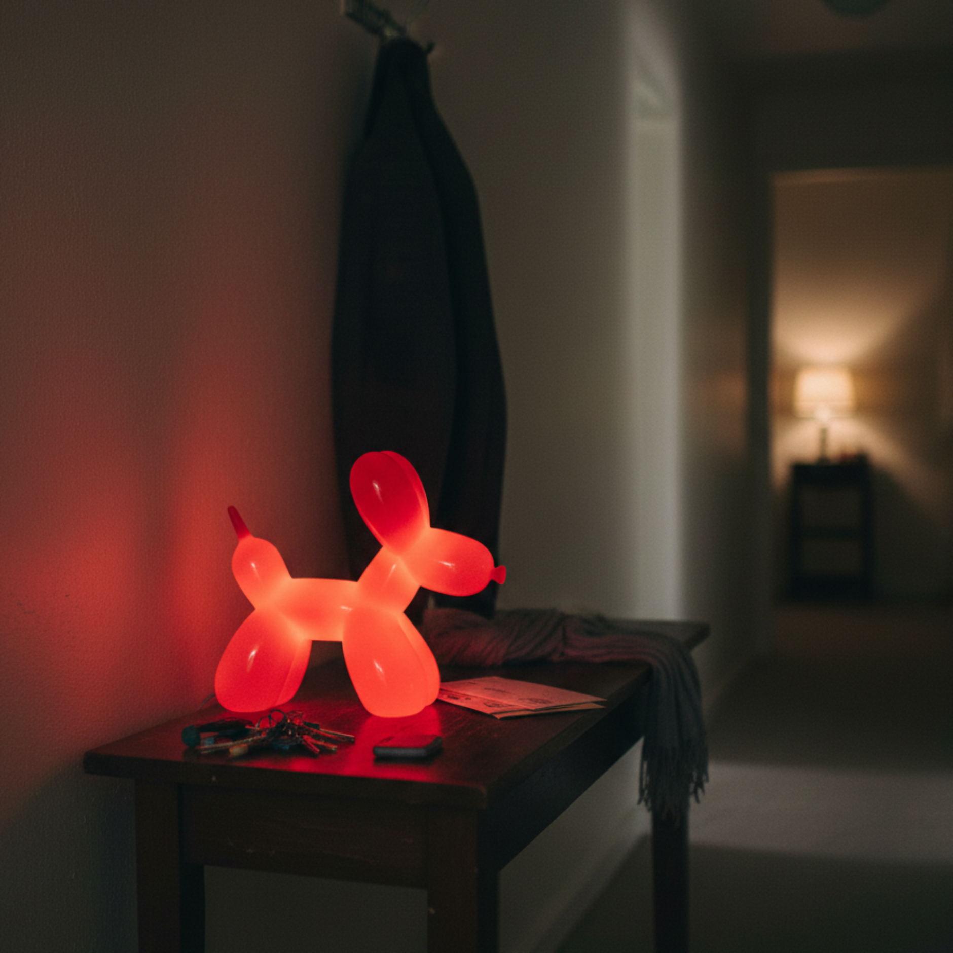 Corp de Iluminat Decorativ ''Red Balloon Dog''