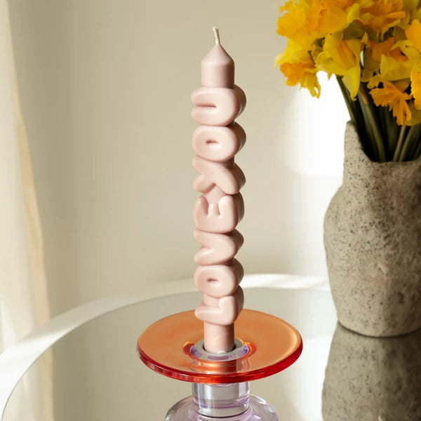 Lumanare decorativa ''3D Taper - Love You''