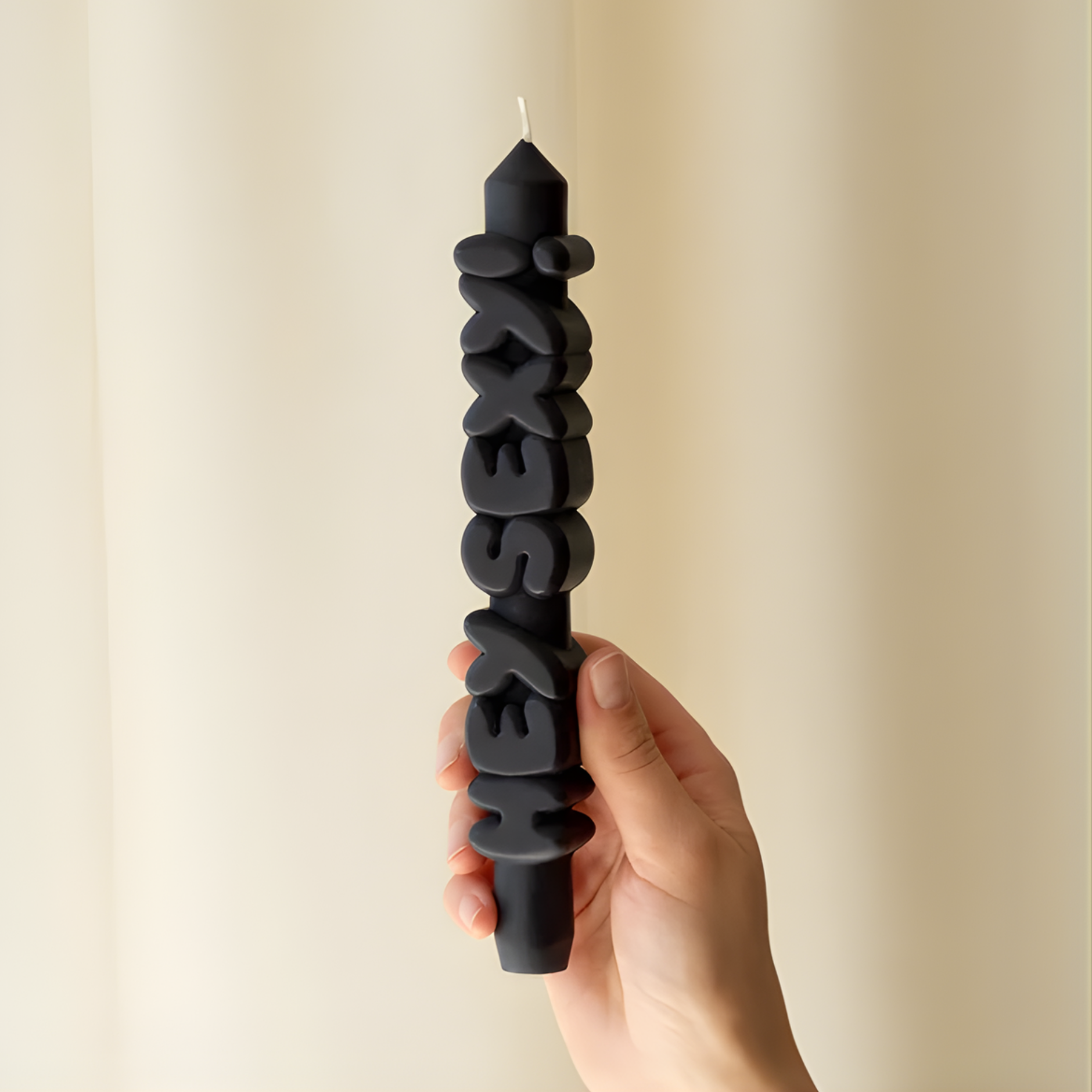 Lumanare decorativa ''3D Taper - Hey Sexy''