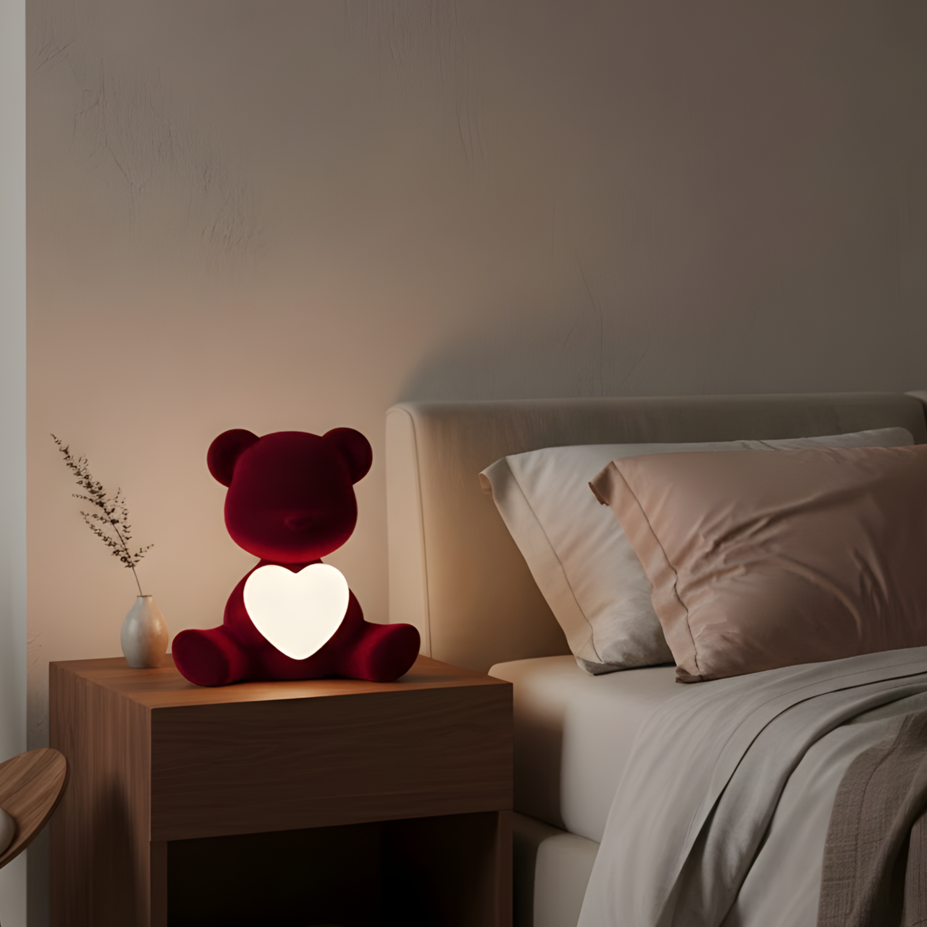 Corp de Iluminat "Teddy Love XS" de catifea