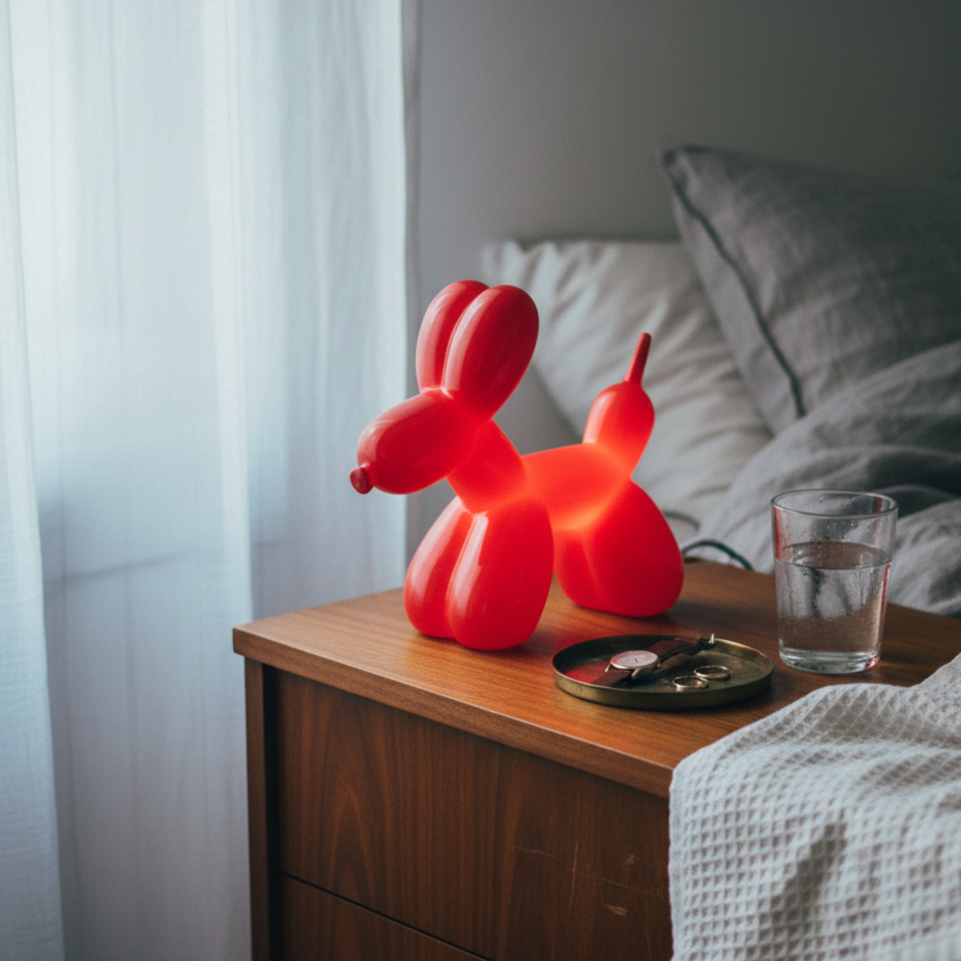 Corp de Iluminat Decorativ ''Red Balloon Dog''