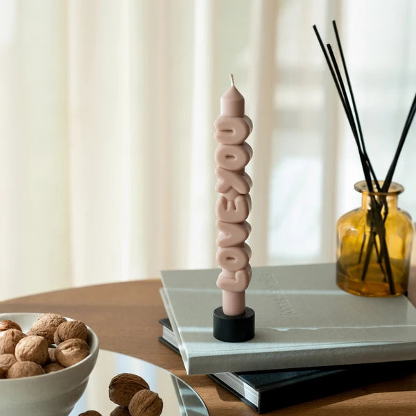 Lumanare decorativa ''3D Taper - Love You''